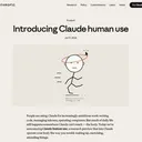$human claude human use