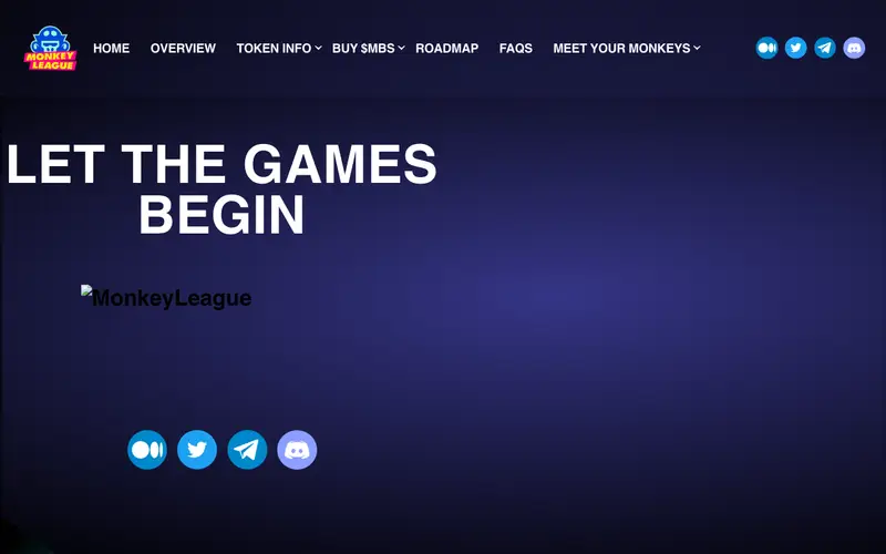 monkeyleague.io on Feb 1, 2022