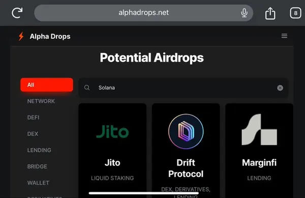 tweet by @myAlphaDrops